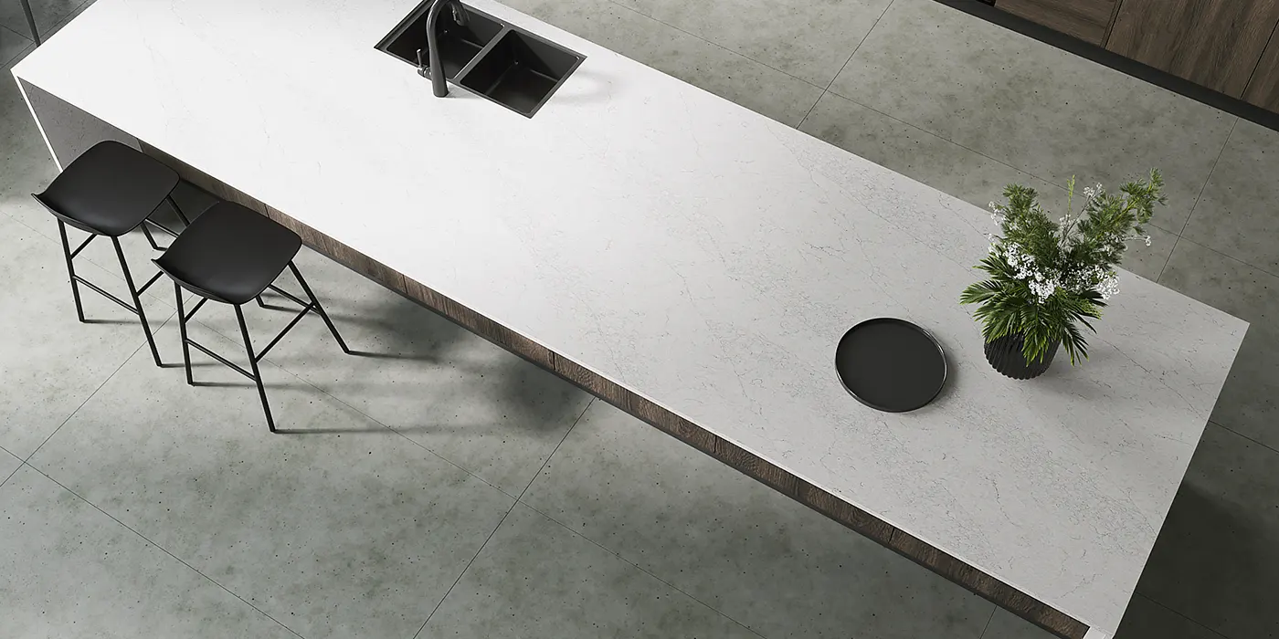 modern white quartz countertop with light grey veins modern white quartz countertop with light grey veins